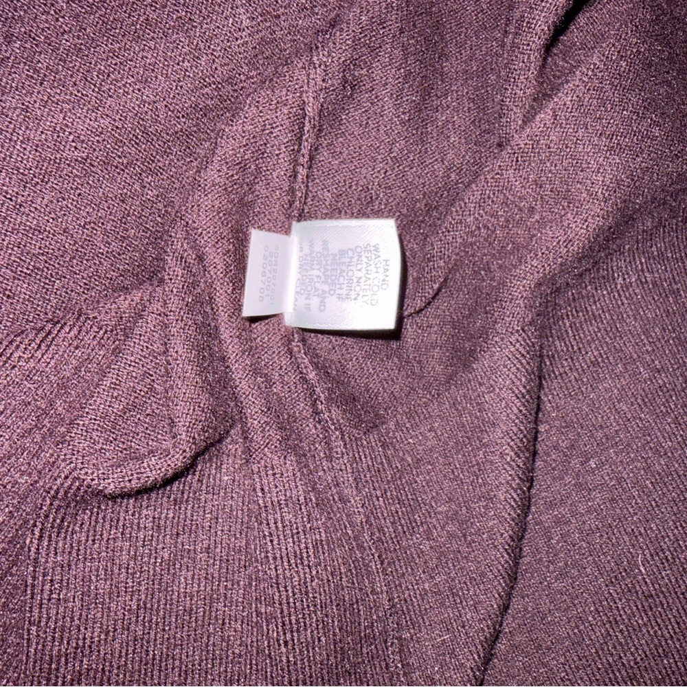 J. Jill Rich burgundy Long Sleeve Sweater Dress - Picture 5 of 5
